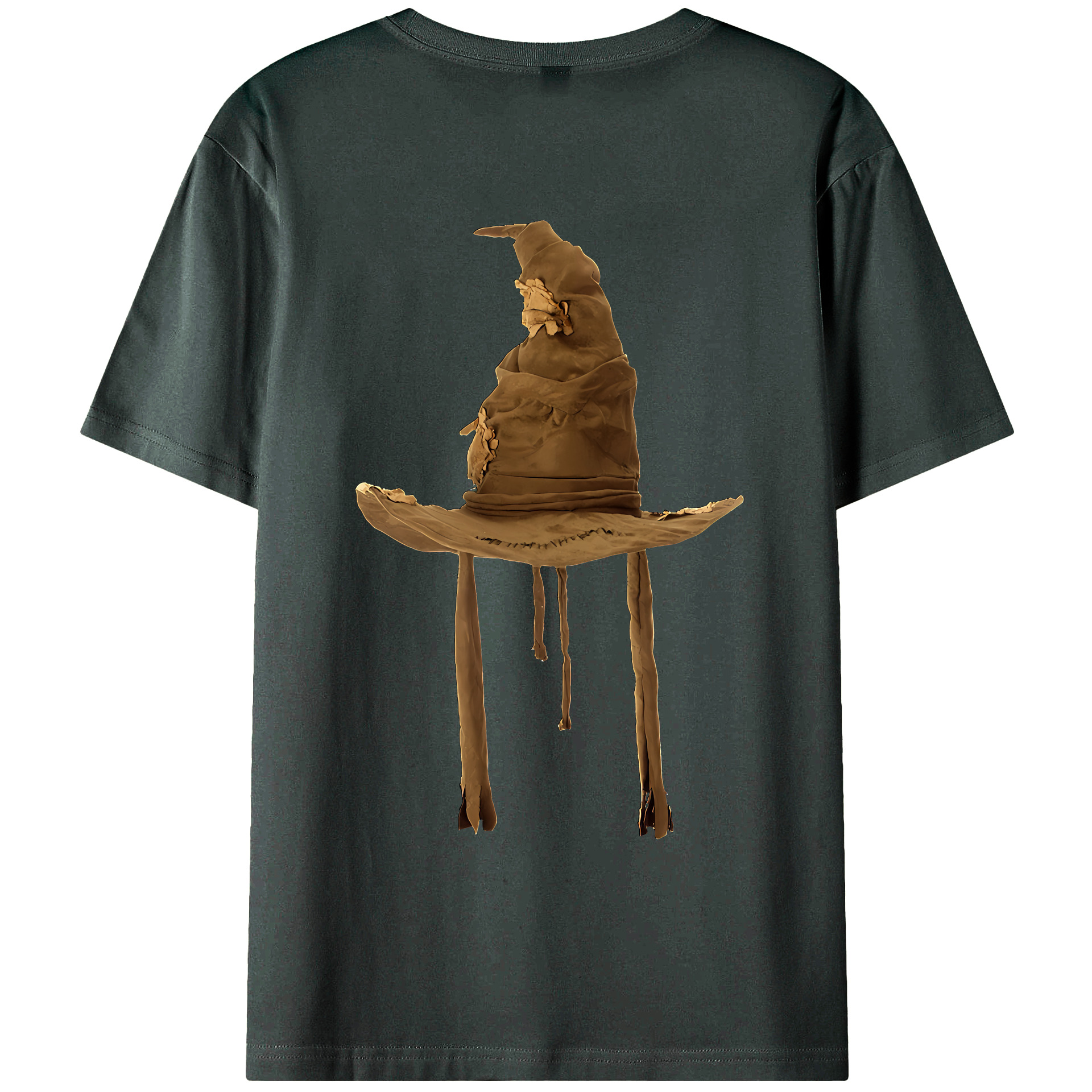 （画像用） Harry Potter ハリー・ポッターシリーズ 綿100％ メンズ半袖Tシャツ（バックプリント） 通気性